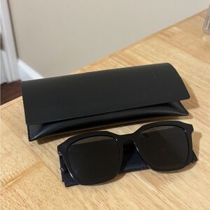 Saint Laurent Black Sunglasses with Case